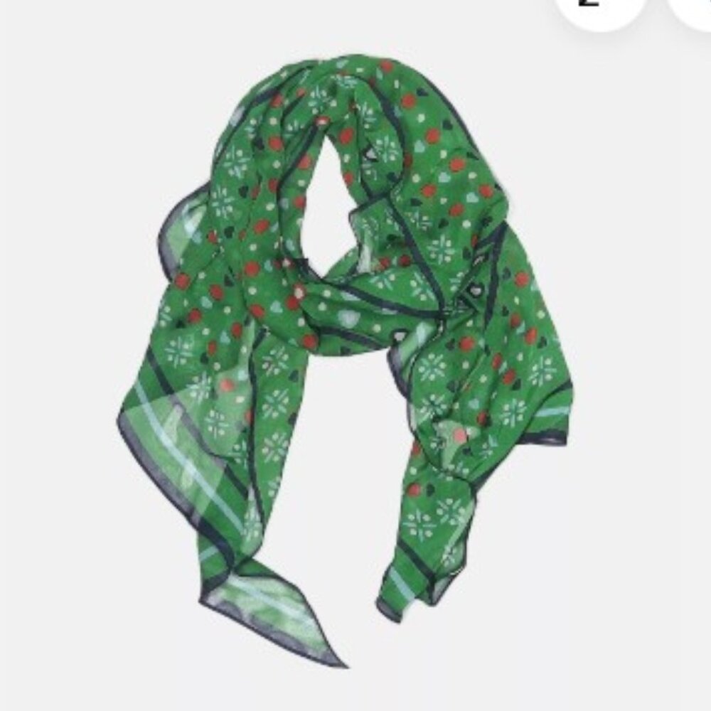 Cabi Green Scarf NWT